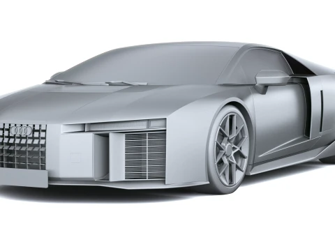 Audi Nuvolari 2028 3D Model