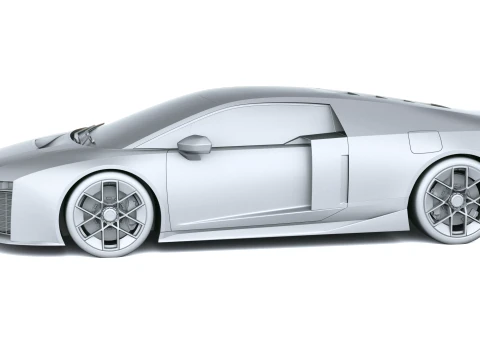 Audi Nuvolari 2028 3D Model
