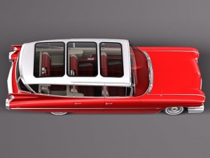 Cadillac Fleetwood 75 Station Wagon 1959 Model 3D