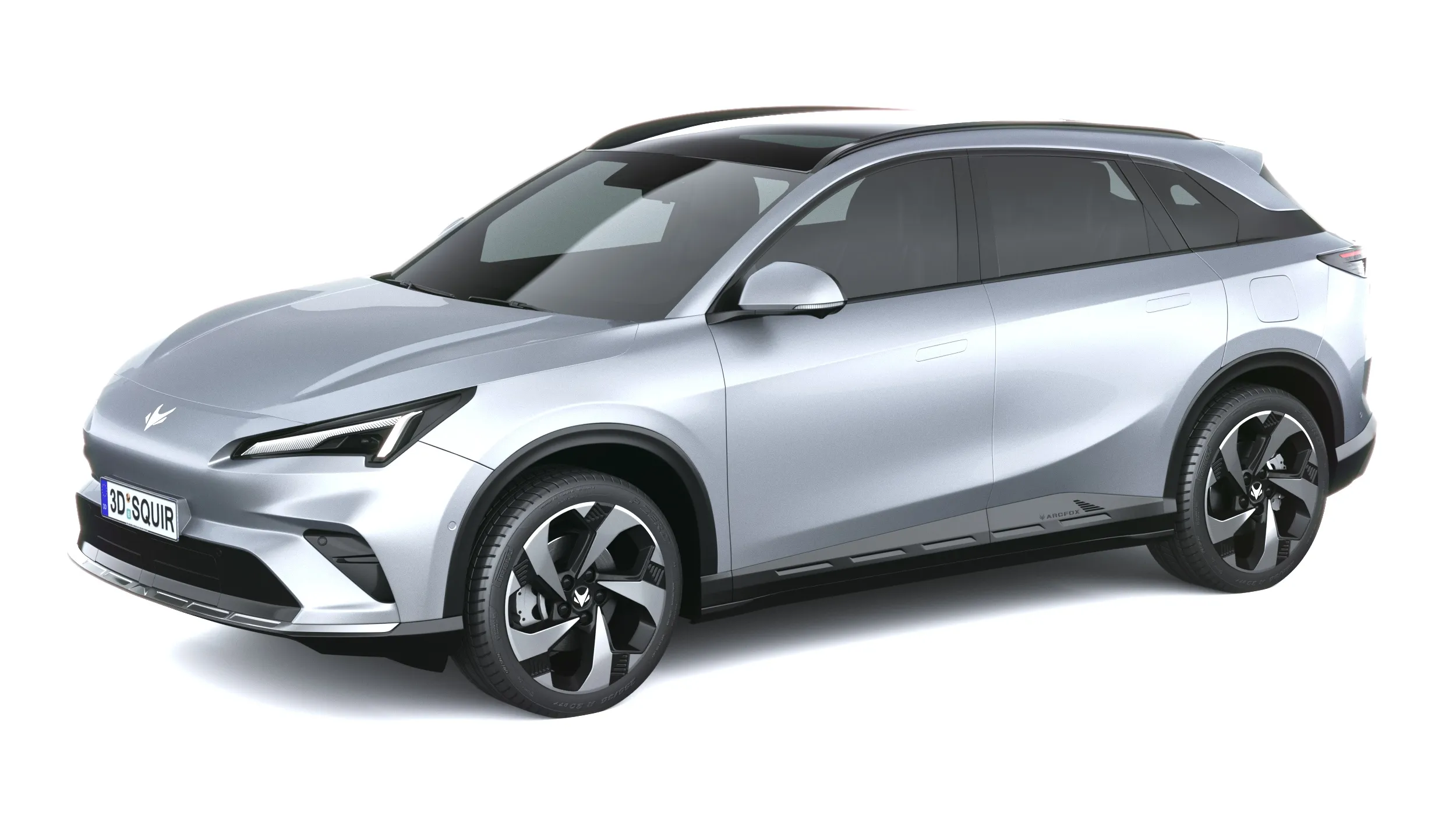 Baic Arcfox Alpha T5 2026 3D Model .c4d .max .obj .3ds .fbx .stl .blend