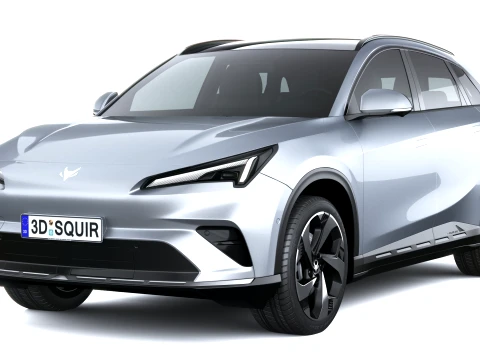 Baic Arcfox Alpha T5 2026 3D Model