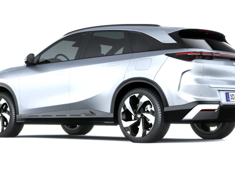 Baic Arcfox Alpha T5 2026 3D Model