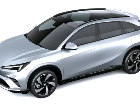 Baic Arcfox Alpha T5 2026 3D Model
