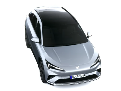 Baic Arcfox Alpha T5 2026 3D Model