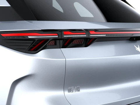 Baic Arcfox Alpha T5 2026 3D Model
