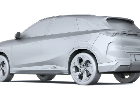 Baic Arcfox Alpha T5 2026 3D Model