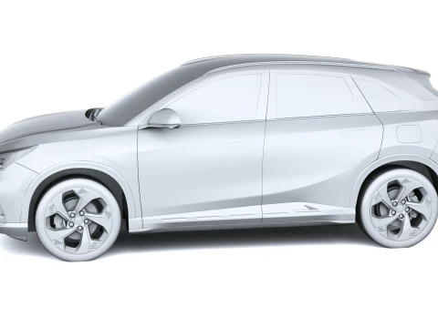 Baic Arcfox Alpha T5 2026 3D Model