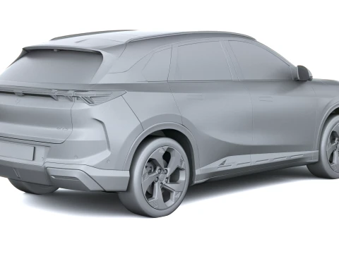 Baic Arcfox Alpha T5 2026 3D Model