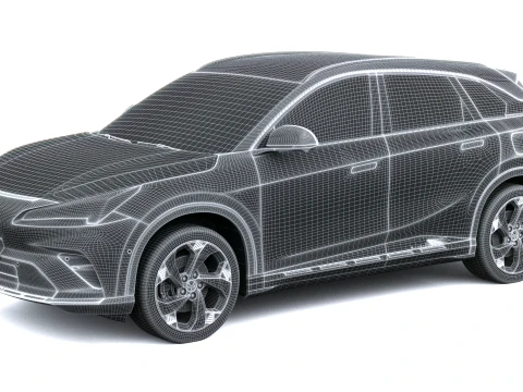 Baic Arcfox Alpha T5 2026 3D Model