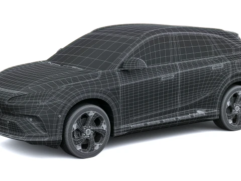 Baic Arcfox Alpha T5 2026 3D Model