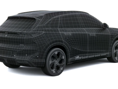 Baic Arcfox Alpha T5 2026 3D Model