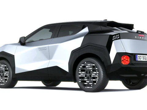 Nissan Juke EV 2027 3D Model