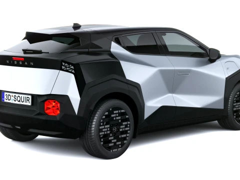 Nissan Juke EV 2027 3D Model