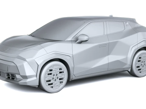 Nissan Juke EV 2027 3D Model