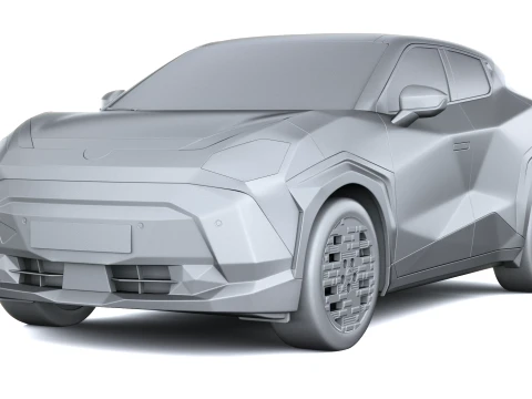 Nissan Juke EV 2027 3D Model