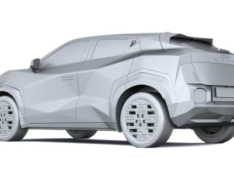 Nissan Juke EV 2027 3D Model