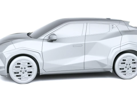 Nissan Juke EV 2027 3D Model