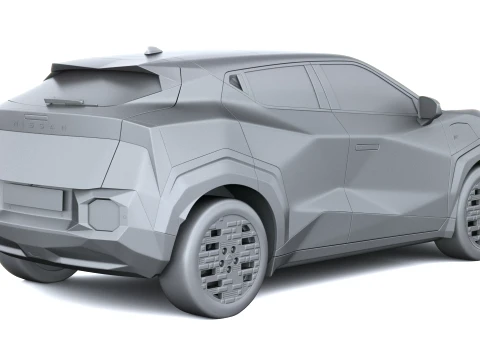 Nissan Juke EV 2027 3D Model