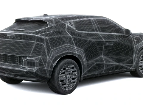 Nissan Juke EV 2027 3D Model