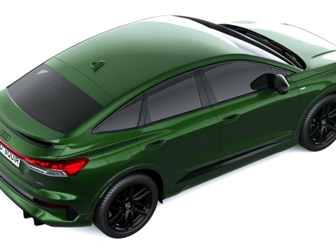 Audi Q4 Sportback E-Tron S-Line 2027 Modelo 3D
