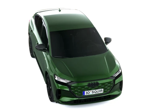 Audi Q4 Sportback E-Tron S-Line 2027 Modelo 3D