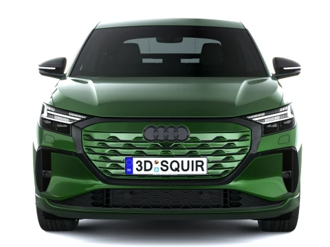 Audi Q4 Sportback E-Tron S-Line 2027 Modelo 3D