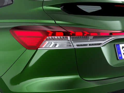 Audi Q4 Sportback E-Tron S-Line 2027 Modelo 3D