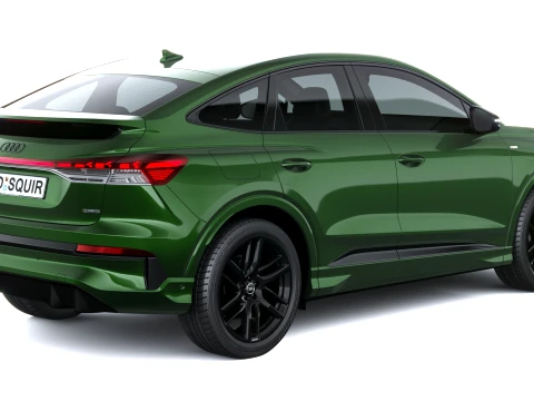 Audi Q4 Sportback E-Tron S-Line 2027 Modelo 3D