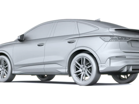 Audi Q4 Sportback E-Tron S-Line 2027 Modelo 3D