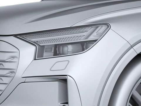 Audi Q4 Sportback E-Tron S-Line 2027 Modelo 3D