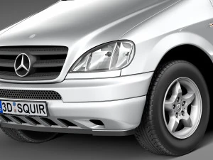 Mercedes-Benz Clase M W163 1997-2005 Modelo 3D