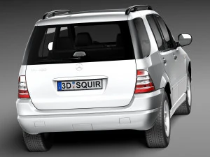 Mercedes-Benz Clase M W163 1997-2005 Modelo 3D
