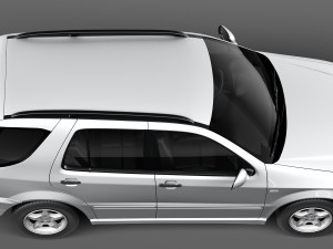 Mercedes-Benz M-class W163 1997-2005 Modelo 3D