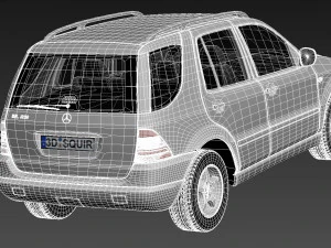 Mercedes-Benz Clase M W163 1997-2005 Modelo 3D