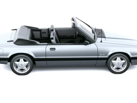 Mustang Convertible 1987-1993 3D Model