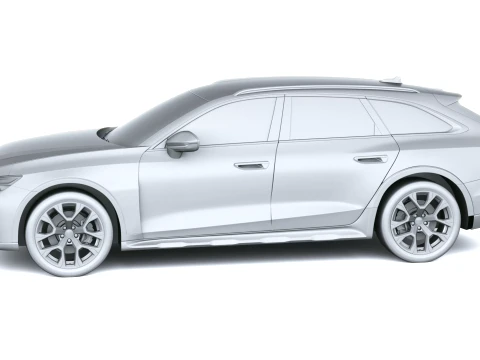 アウディ A6 オールロード 2027 3Dモデル