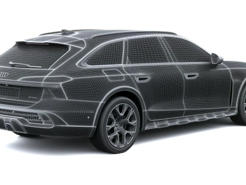 アウディ A6 オールロード 2027 3Dモデル
