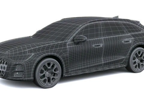 アウディ A6 オールロード 2027 3Dモデル