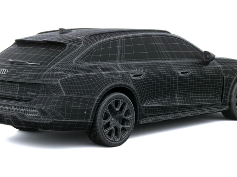 アウディ A6 オールロード 2027 3Dモデル