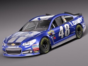 Chevrolet SS Nascar 2013 Modèle 3D