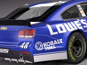 Chevrolet SS Nascar 2013 3D Model