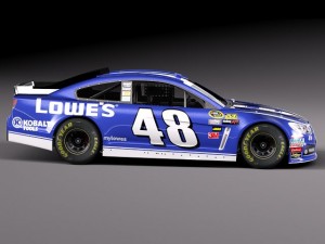 Chevrolet SS Nascar 2013 3D Model