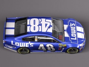 Chevrolet SS Nascar 2013 3D Model
