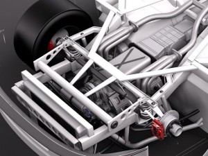 Chevrolet SS Nascar 2013 3D Model