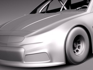 Chevrolet SS Nascar 2013 3D Model