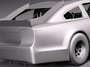 Chevrolet SS Nascar 2013 3D Model