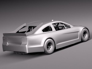 Chevrolet SS Nascar 2013 3D Model