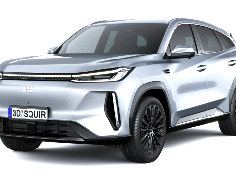 Geely Galaxy M7 2027 3D Model