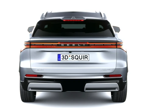 Geely Galaxy M7 2027 3D Model