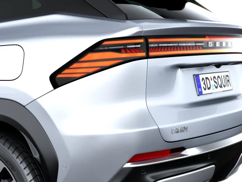Geely Galaxy M7 2027 3D Model